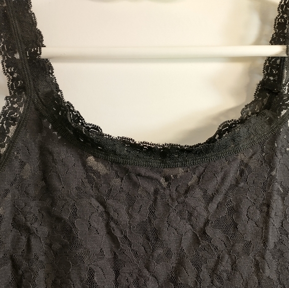 Lovely Black Lace René Rofé Camisole M/L - Picture 4 of 7